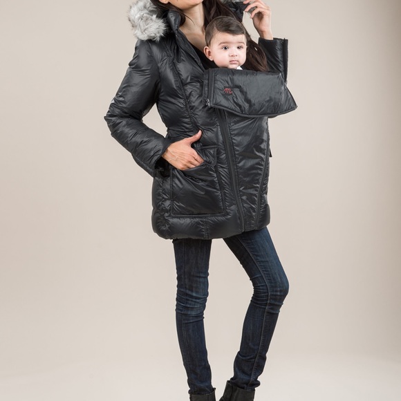 Maternity puffer coat - Picture 7 of 8